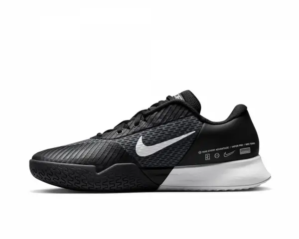 NikeCourt Air Zoom Vapor Pro 2 Siyah Erkek Tenis Ayakkabısı DR6191-001