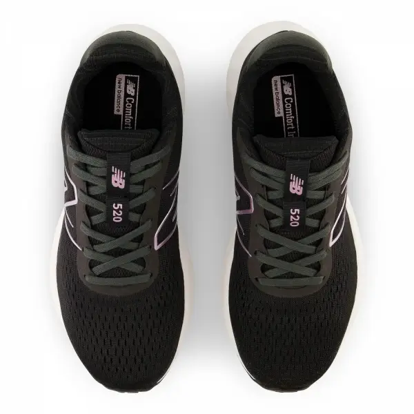 New Balance 520 Siyah Kadın Koşu Ayakkabısı W520LB8
