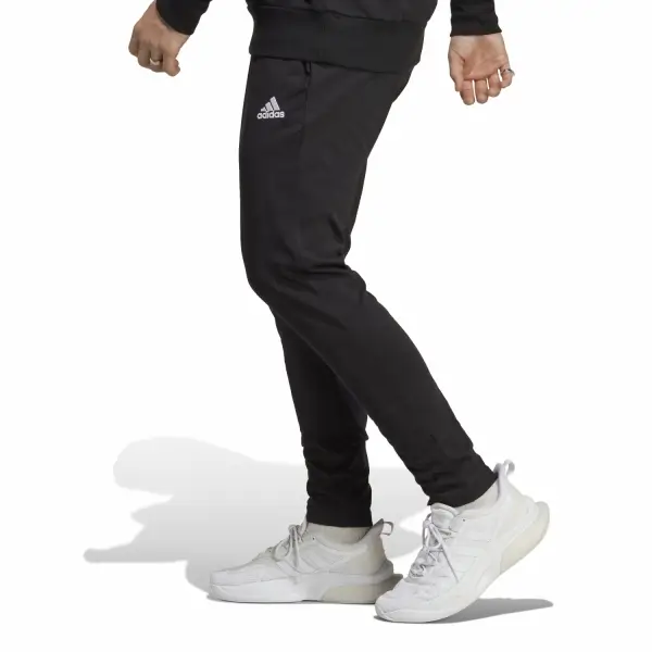 adidas Essentials Single Jersey Siyah Erkek Eşofman Altı IC9409