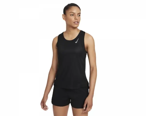 Nike Dri-Fit Race Siyah Kadın Atlet DD5940-010