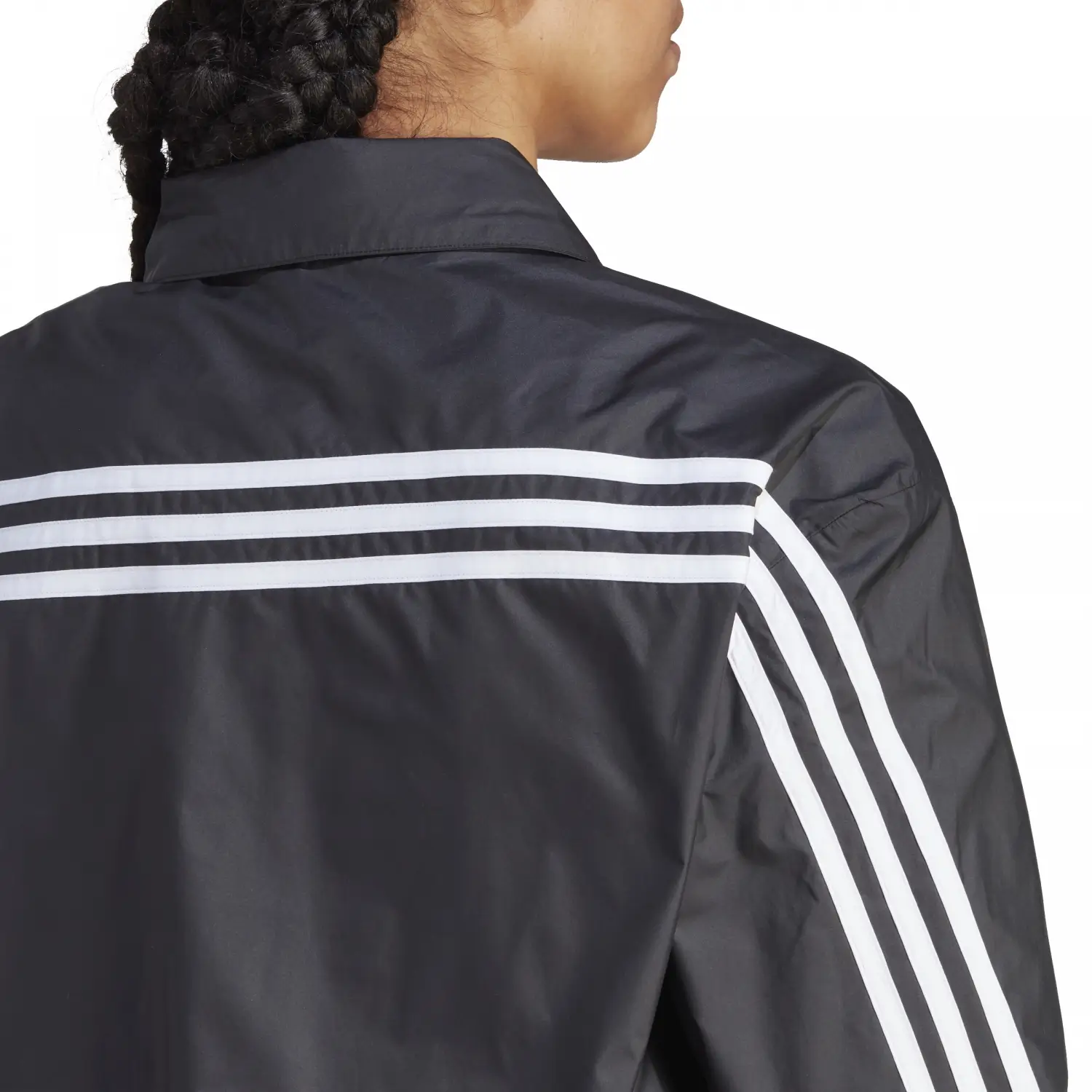adidas Future Icons 3-Stripes Woven Siyah Kadın Ceket IB4154