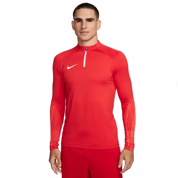 Nike Dri-FIT Strike Kırmızı Erkek Uzun Kollu Tişört DR2294-658