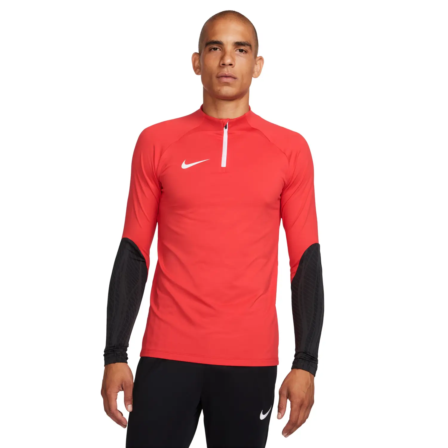 Nike Dri-FIT Strike Kırmızı Erkek Uzun Kollu Tişört DR2294-657