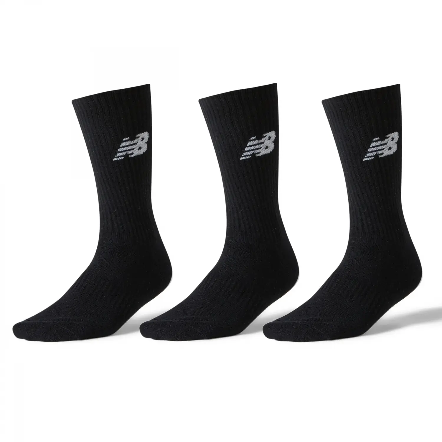 New Balance Siyah Unisex 3'lü Çorap ANS3204-BK