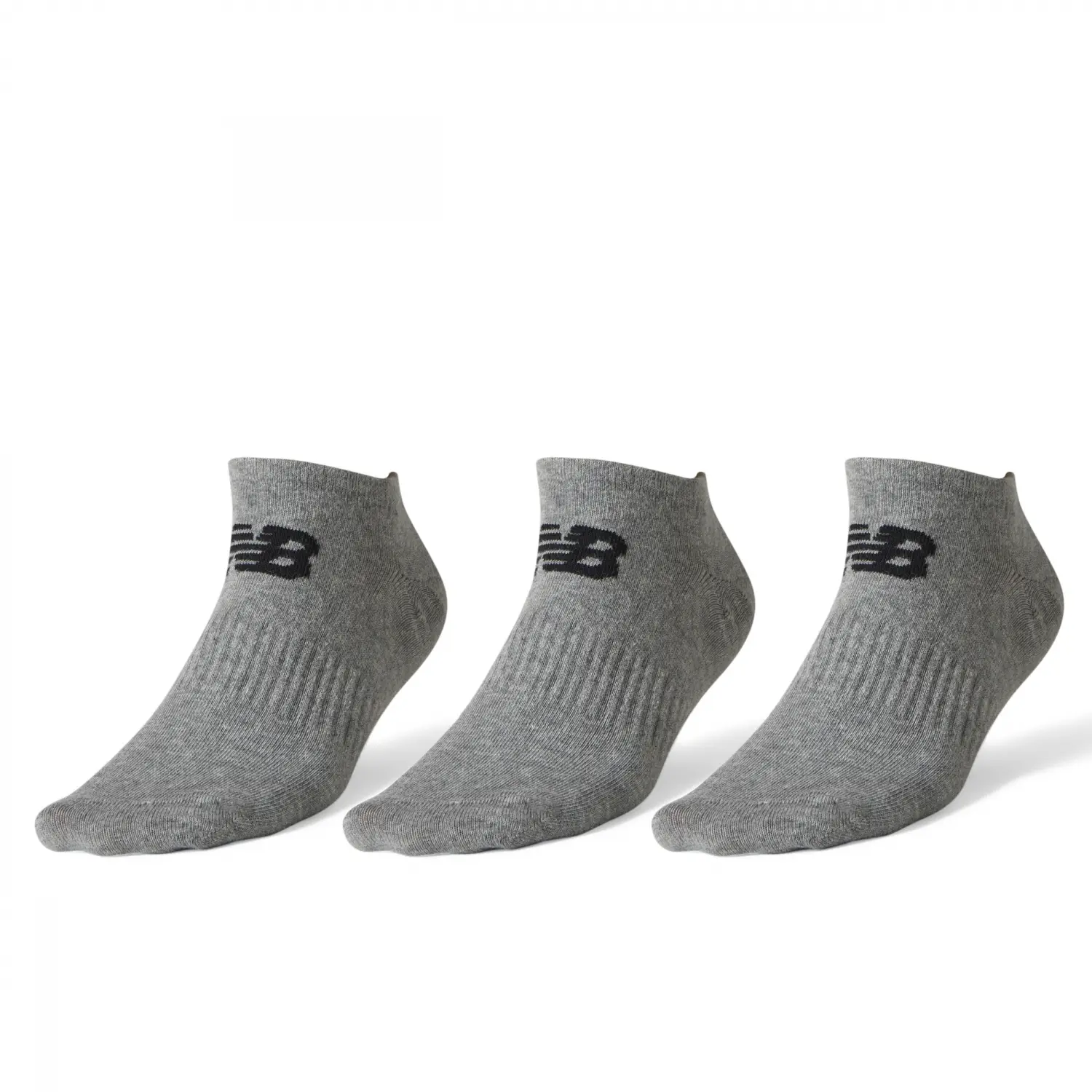 New Balance Gri Unisex 3'lü Çorap ANS3202-AG
