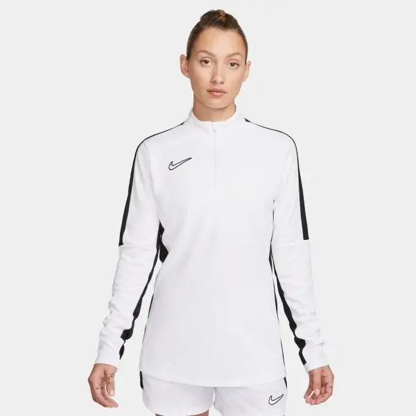 Nike Dri-FIT Academy 23 Drill Gri Kadın Sweatshirt DR1354-012