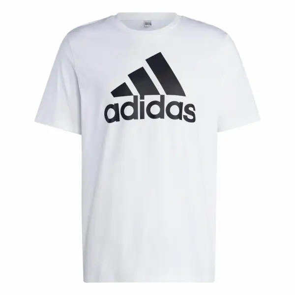 adidas Essentials Single Jersey Big Logo Beyaz Erkek Tişört IC9349