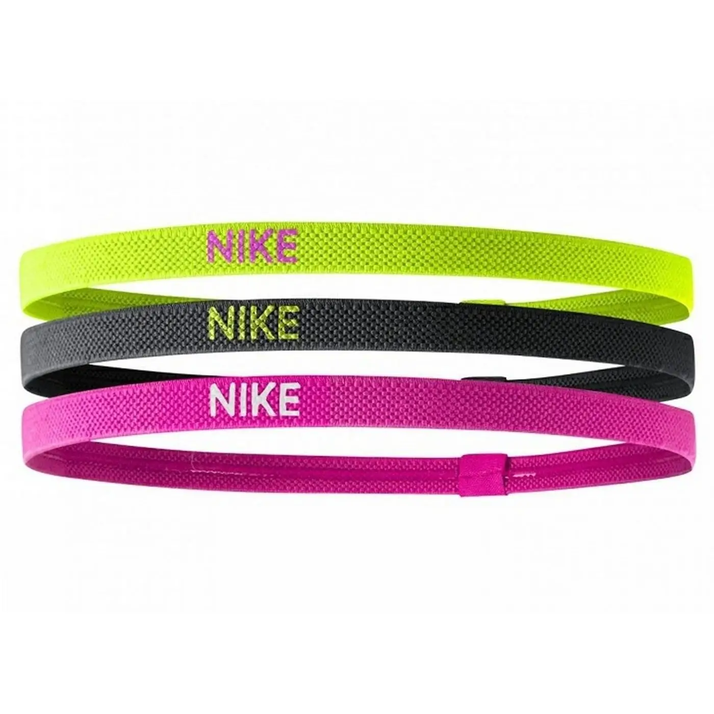 Nike Elastic 3Pk  Çok Renkli Unisex Saç Bandı - N.JN.04.983.OS