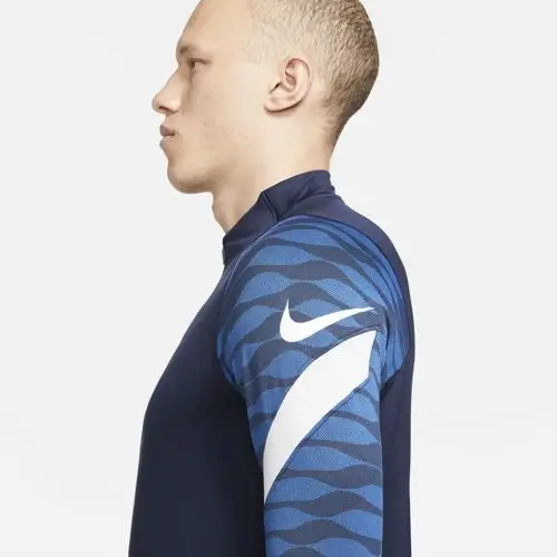 Nike Dri-Fit Strike 21 Mavi Erkek Sweatshirt - CW5858-451