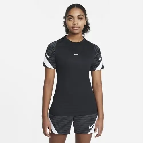 Nike Dri-Fit Strike 21 Siyah Kadın Tişört - CW6091-010