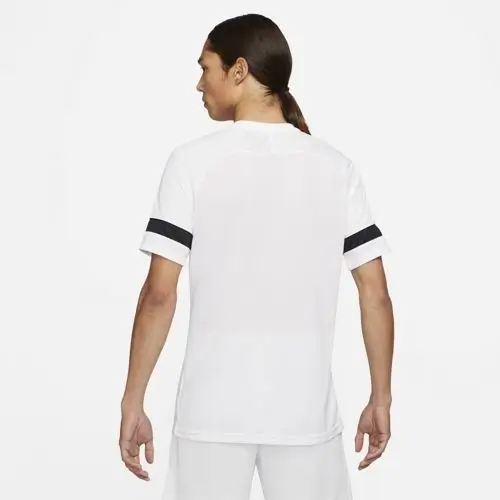 Nike Dri-Fit Academy 21 Beyaz Erkek Tişört - CW6101-100
