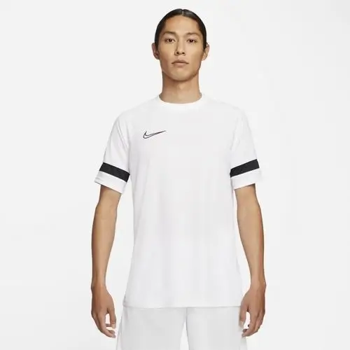 Nike Dri-Fit Academy 21 Beyaz Erkek Tişört - CW6101-100
