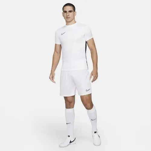 Nike Dri-Fit Academy 21 Beyaz Erkek Şort - CW6107-100