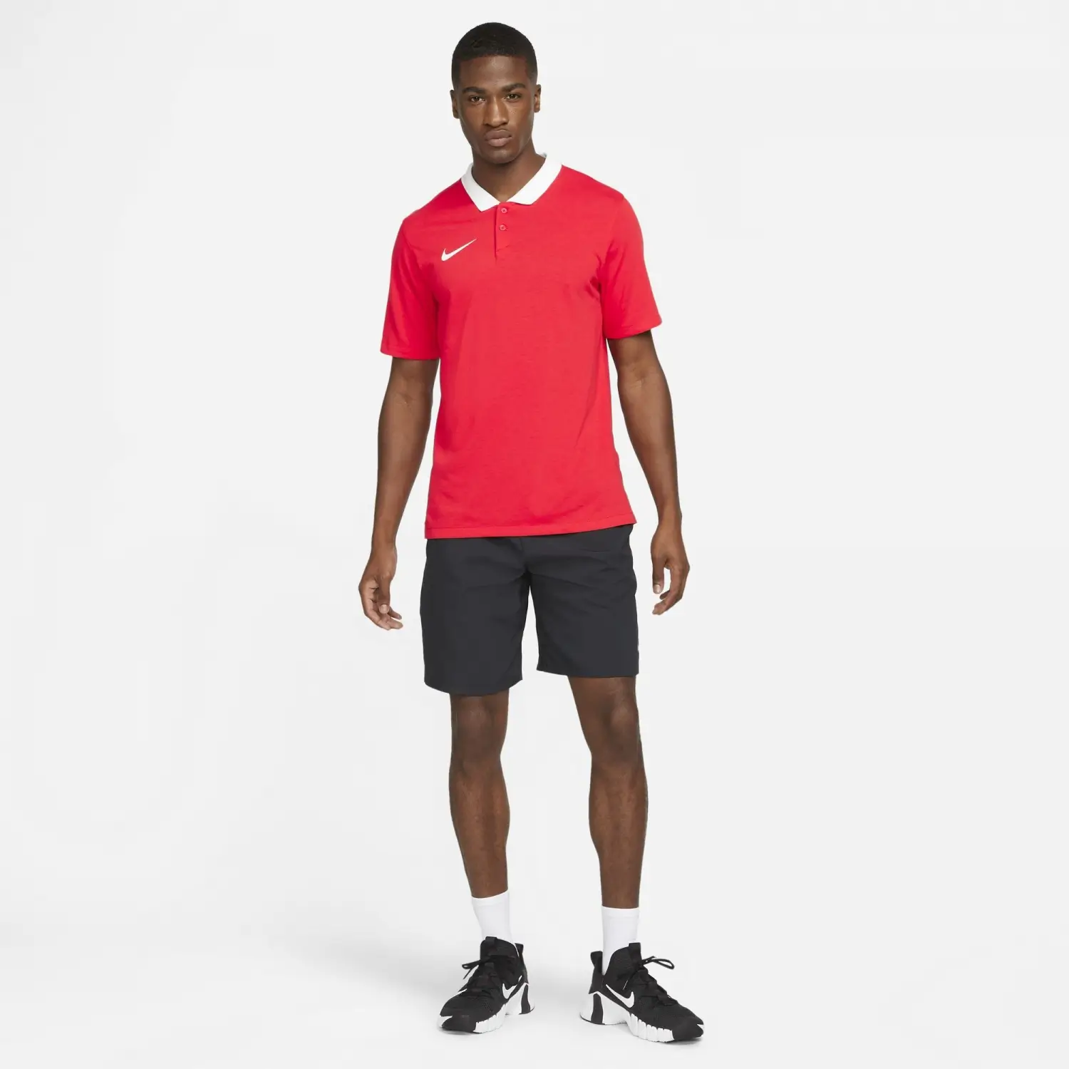 Nike Dri Fit Park 20 Erkek Kırmızı Polo Tişört  -CW6933-657