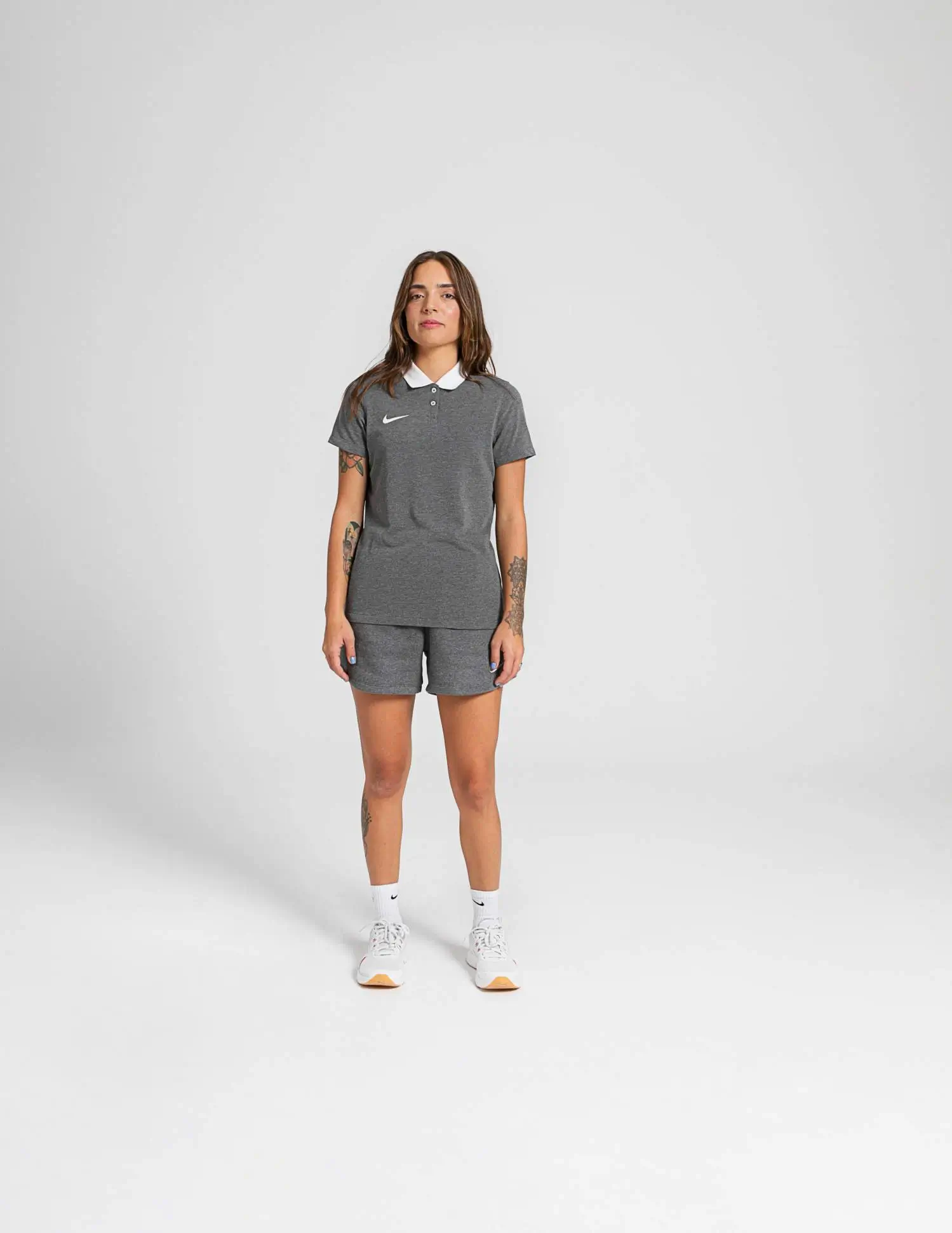 Nike Park 20 Gri Kadın Polo Tişört  -CW6965-071