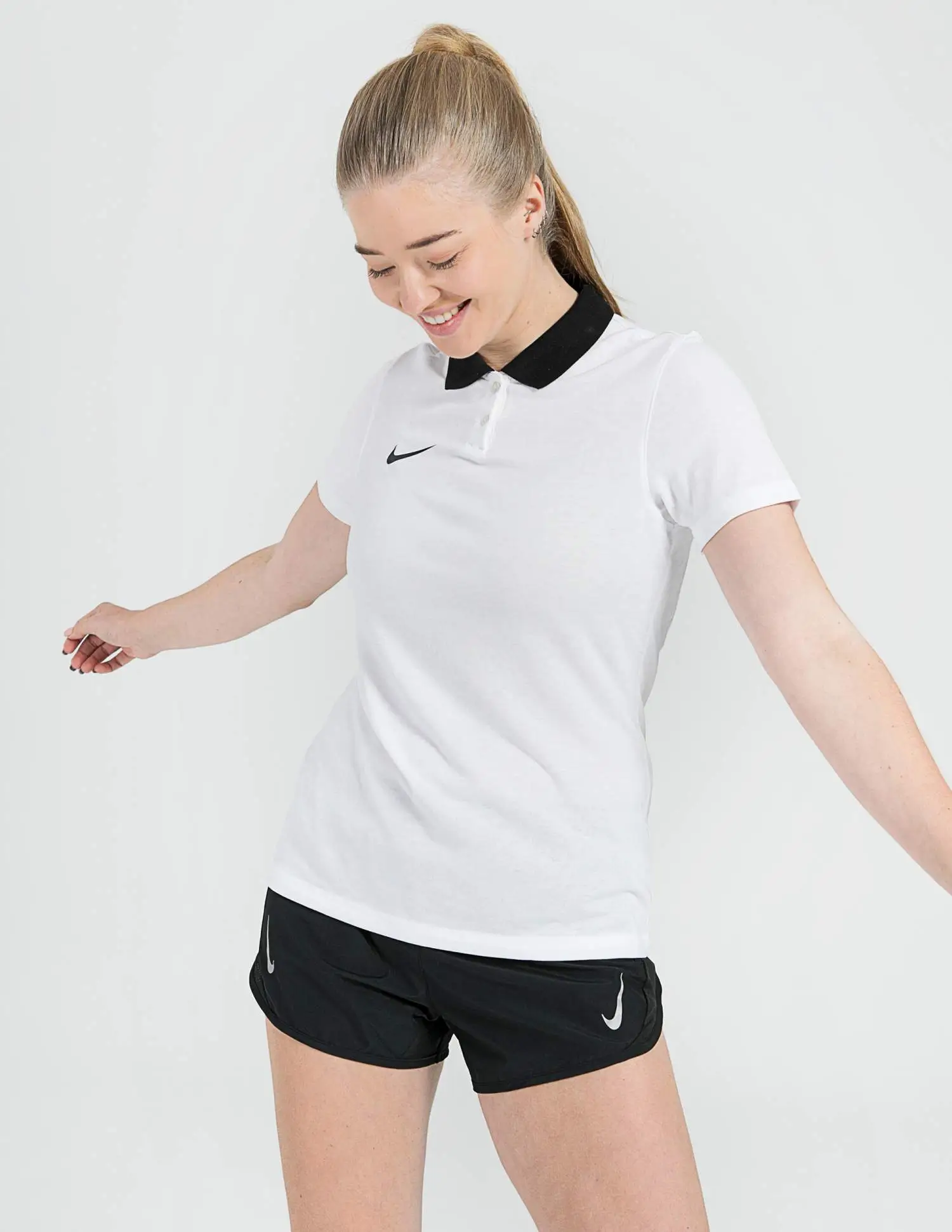 Nike Park 20 Beyaz Kadın Polo Tişört  -CW6965-100