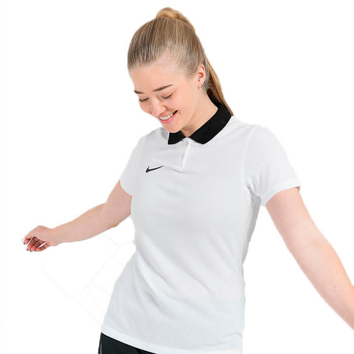 Nike Dri Fit Park Kadın Siyah Polo Tişört  -CW6965-451