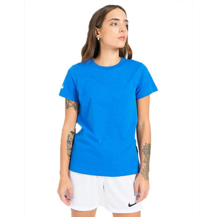 Nike Team Park 20 Tee Mavi Kadın Tişört - CZ0903-451
