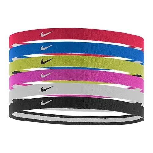 Nike Swoosh Sport 6Pk Çok Renkli Kadın Saç Bandı - N.JN.E0.951.OS