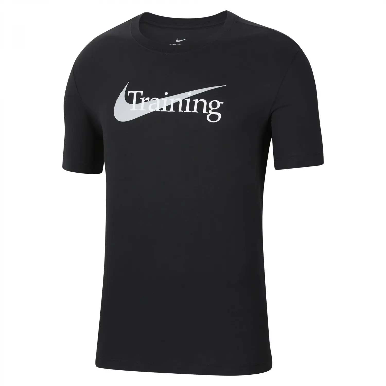 Nike Dri Fit Swoosh Training Siyah Erkek Tişört  -CZ7989-010