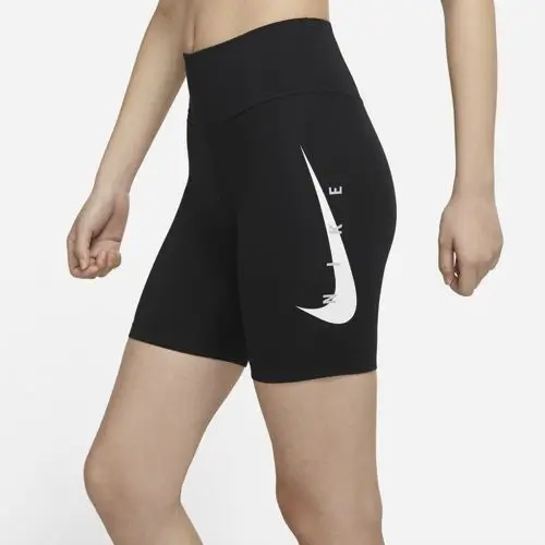 Nike Swoosh Running Tight 7 Kadın Kısa Tayt -DA1283-010