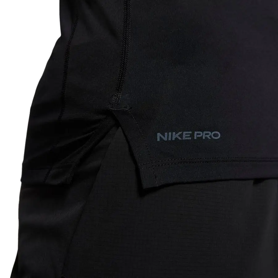Nike Pro Tight-Fit Top Siyah Erkek Tişört - BV5631-010