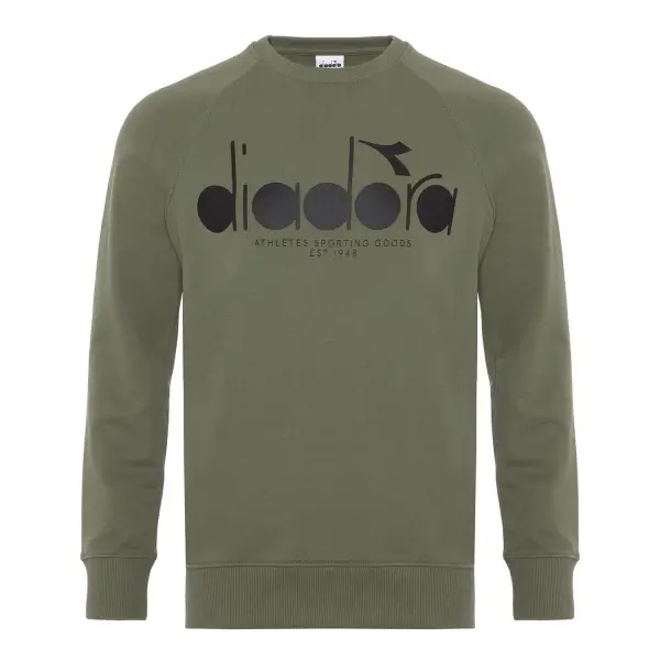 DIADORA  Sweatshirt Crew Iconic Asker Yeşili Erkek Sweatshirt - 502.173624-70225