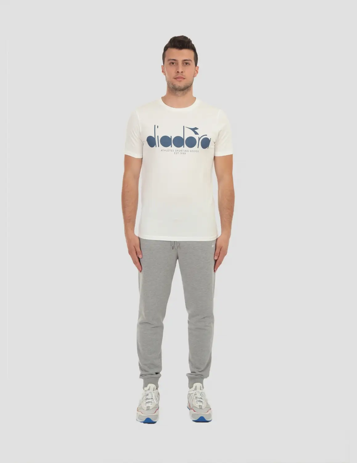 DIADORA  Ss T-shirt Iconic Kırık Beyaz Erkek Tişört - 502.176633-20007