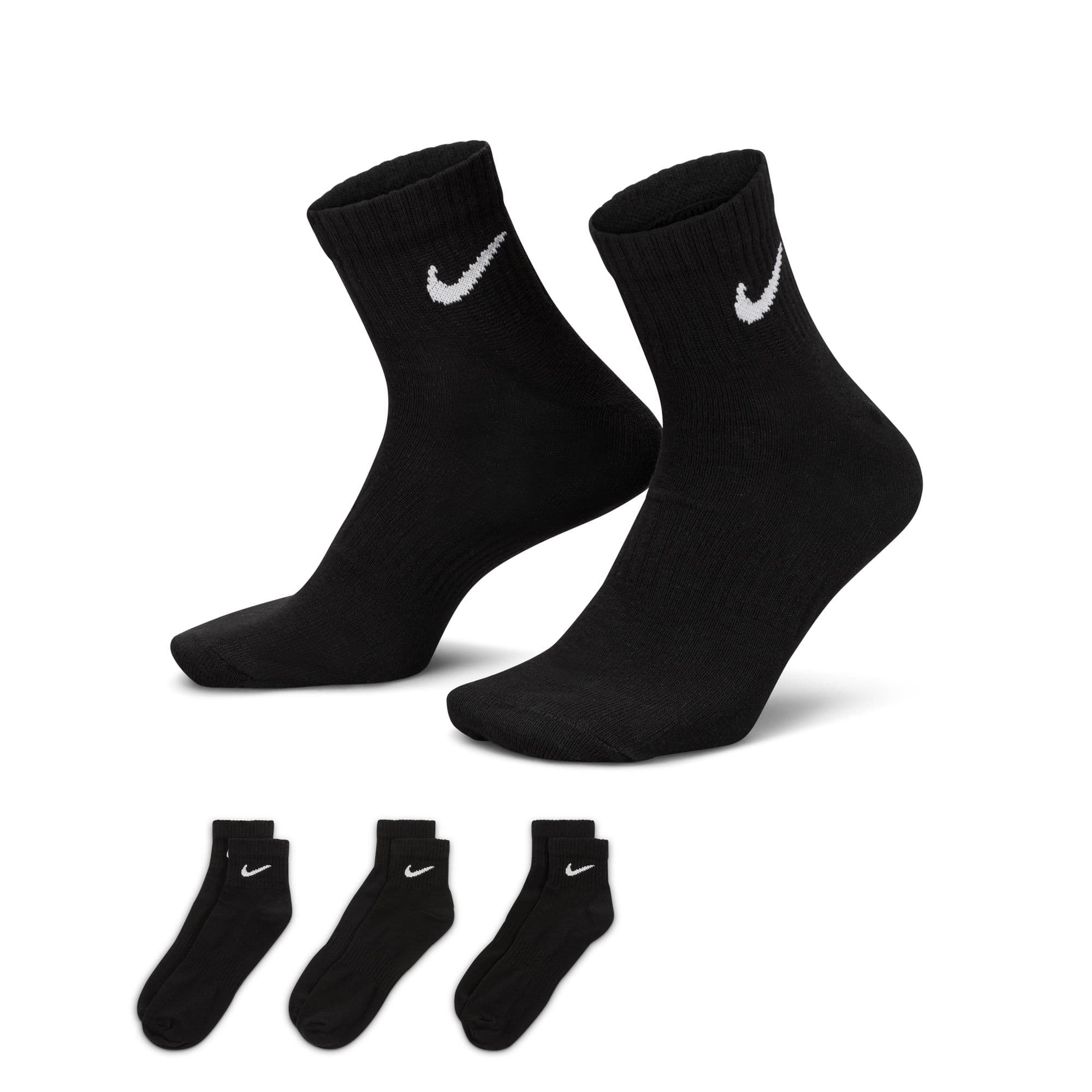 Nike Everyday Lightweight Beyaz Unisex Çorap - SX7677-100