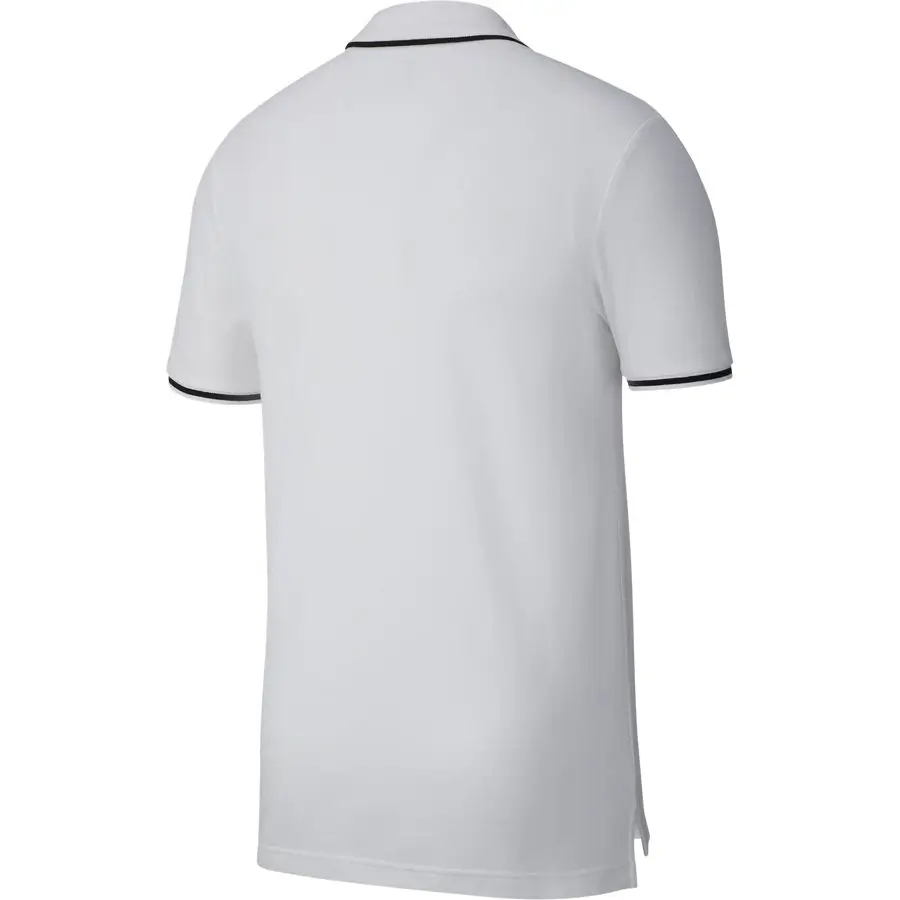 NIKE Team Club 19 Polo Beyaz Erkek Polo Tişört - AJ1502-100