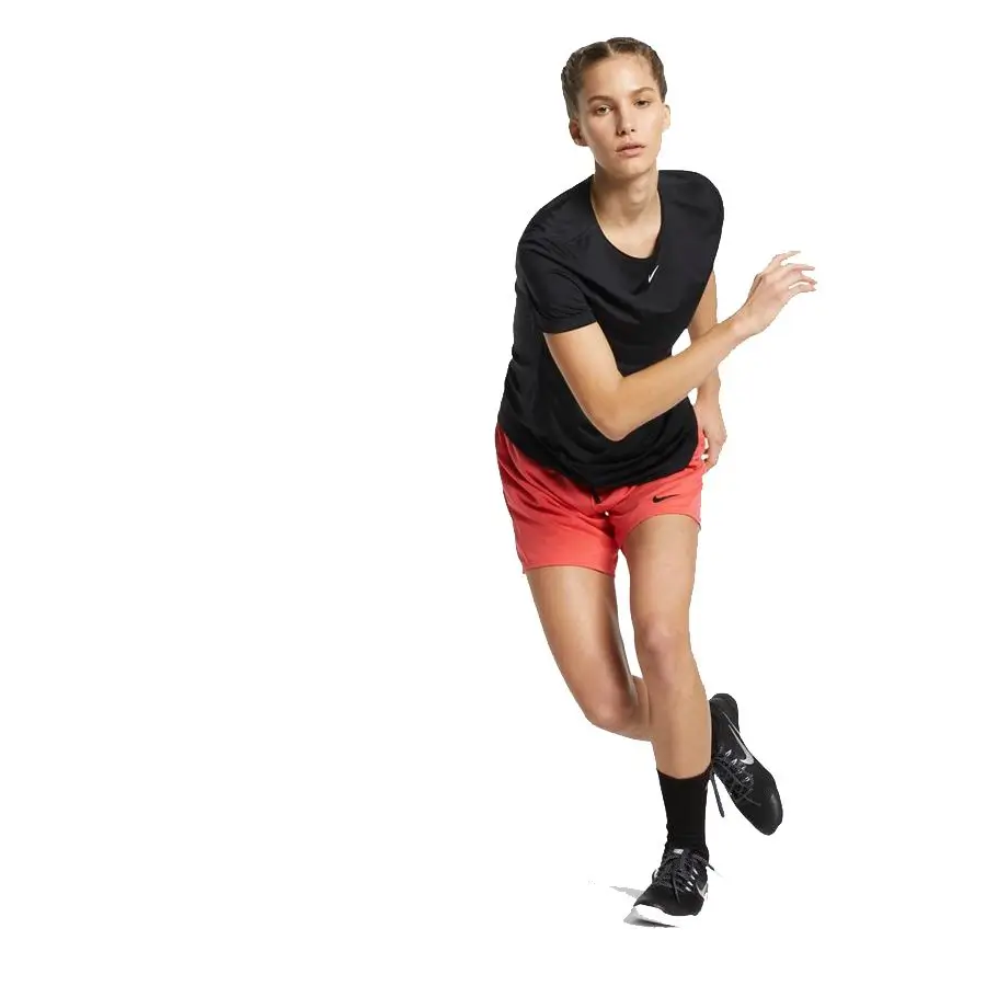Nike Pro 365 Top Essential  Siyah Kadın Tişört - AO9951-010