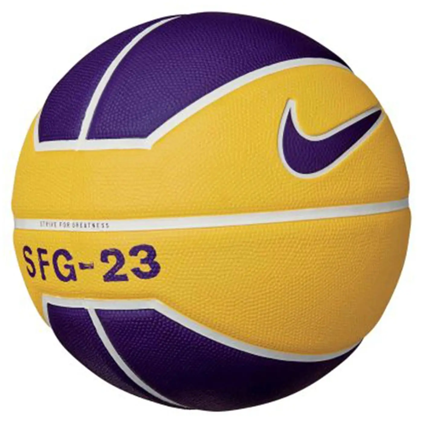 Nike Aksesuar Lebron Playground 4P Unisex Sarı Basketbol Topu-N.000.2784.728.07