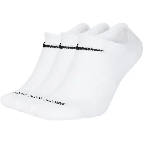 Nike Everyday Plus Cushioned No-Show Beyaz Erkek Çorap   -SX7840-100