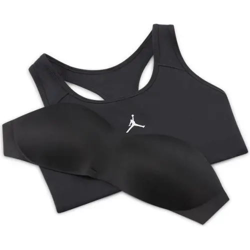 Nike Jordan Jumpman Medium-Support Siyah Kadın Bra  -CW2426-010