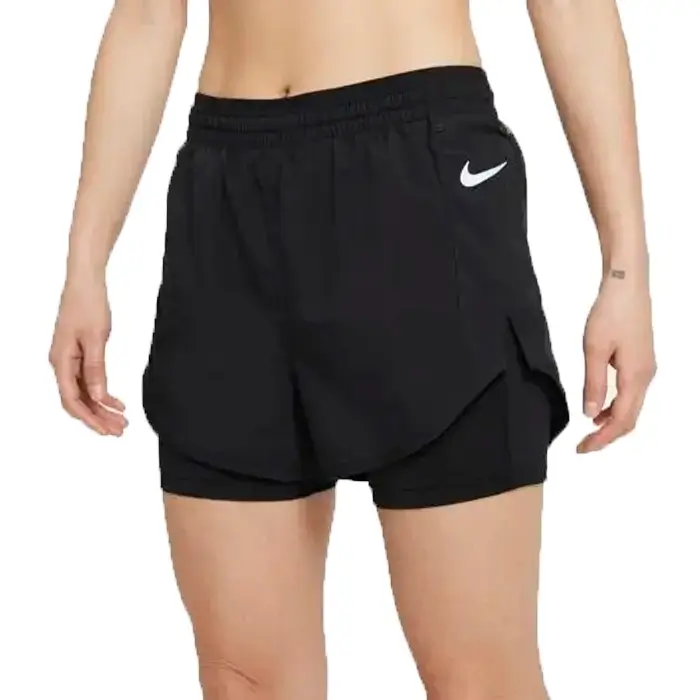 Nike Tempo Luxe 2in1 Running Siyah Kadın Şort  -CZ9574-010