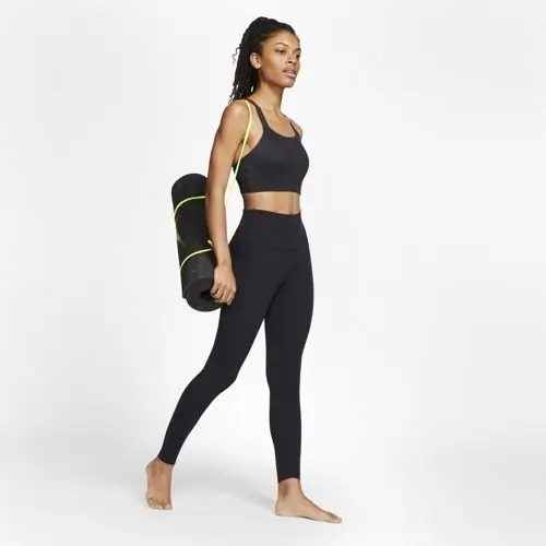 Nike Swoosh Luxe Medium-Support Siyah Kadın Bra -CJ0544-010