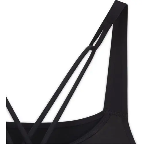 Nike Swoosh Luxe Medium-Support Siyah Kadın Bra -CJ0544-010