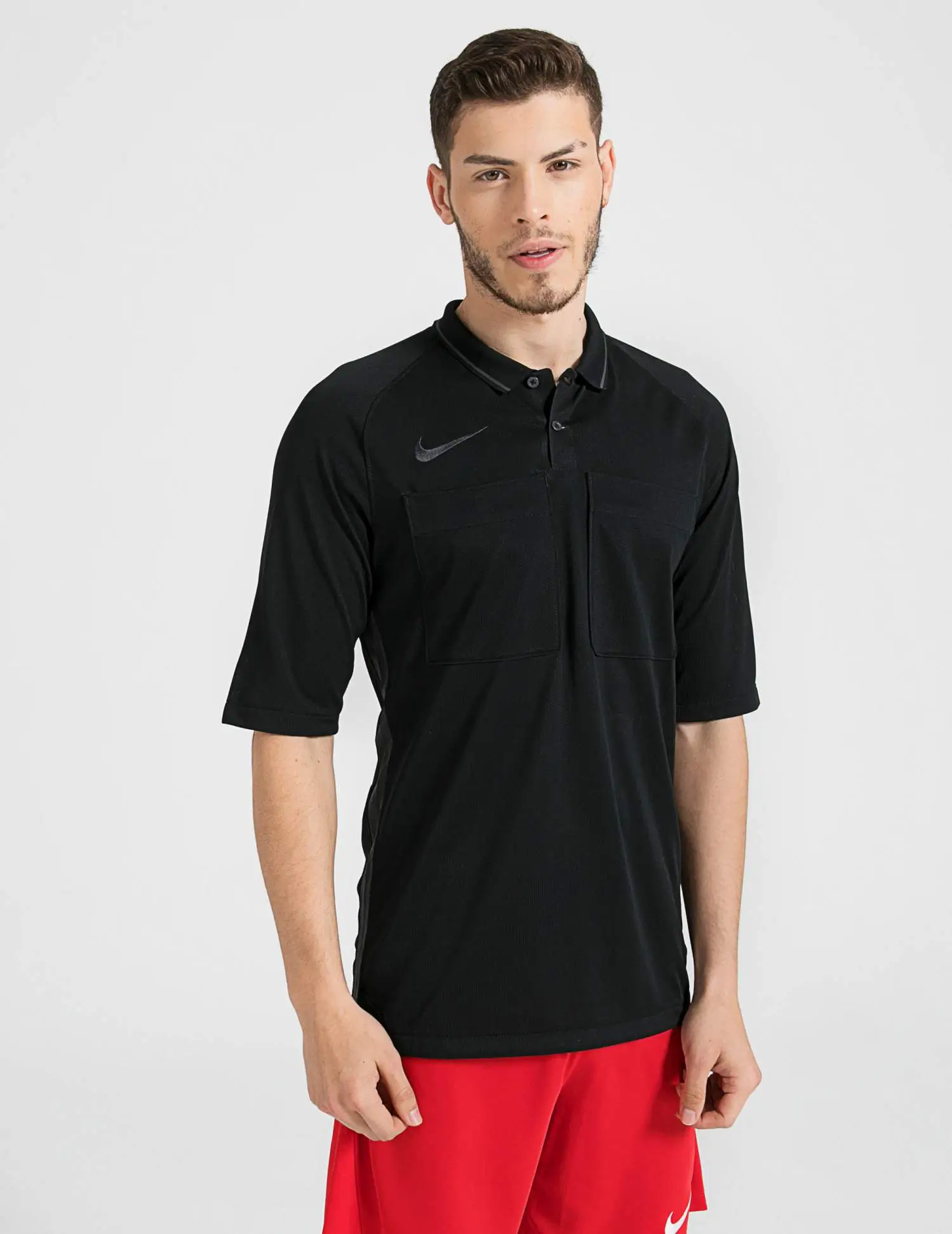 Nike Dry Referee Siyah Erkek Polo Tişört -AA0735-010