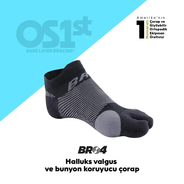 OS1st BR4 Bunyon Çorap Bunyon Destek Çorabı ve Koruyucu