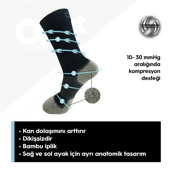 OS1st WP4 Sağlık ve Diyabet Çorap Sağlık ve Diyabet Çorabı