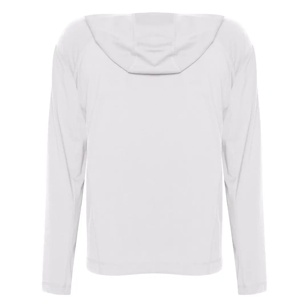 NEW BALANCE  Loose Beyaz Kadın Kapüşonlu Sweatshirt - WTH1961-WT