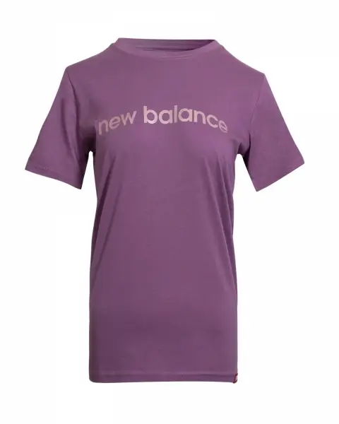 New Balance Lifestyle Tee Mor Kadın Tişört - WPT3125-PBR