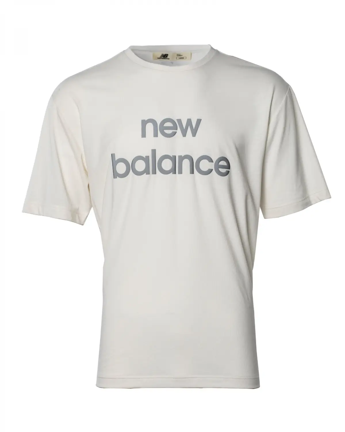 New Balance Tee Beyaz Erkek Tişört - MPT3113-WT
