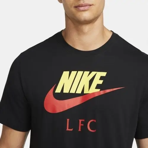 Nike Liverpool FC Siyah Erkek Tişört - DD9737-010