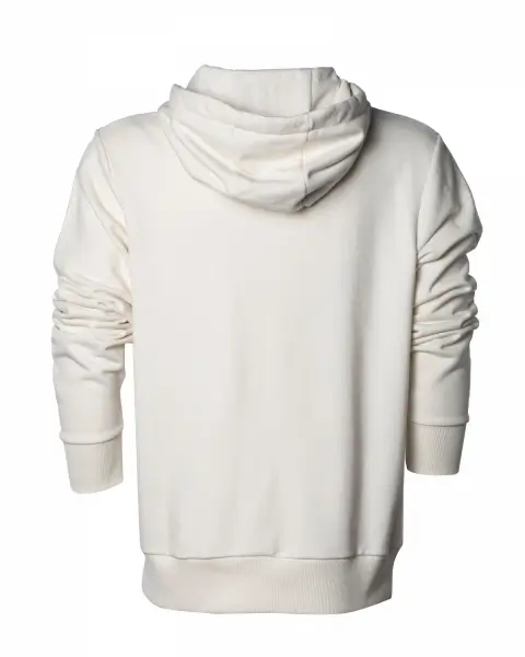 New Balance Lifestyle Beyaz Erkek Kapüşonlu Sweatshirt - MPH3111-WT