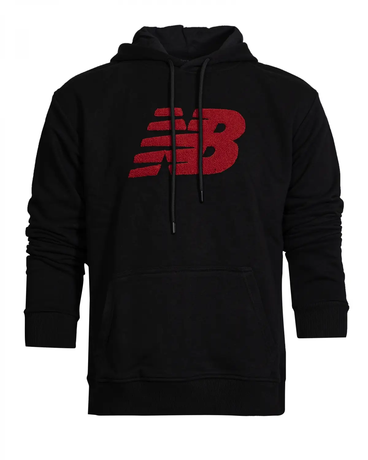 New Balance Lifestyle Siyah Erkek Kapüşonlu Sweatshirt - MPH3148-BK