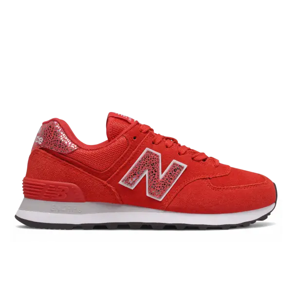 New Balance 574 Kırmızı Kadın Günlük Ayakkabı - WL574AR2
