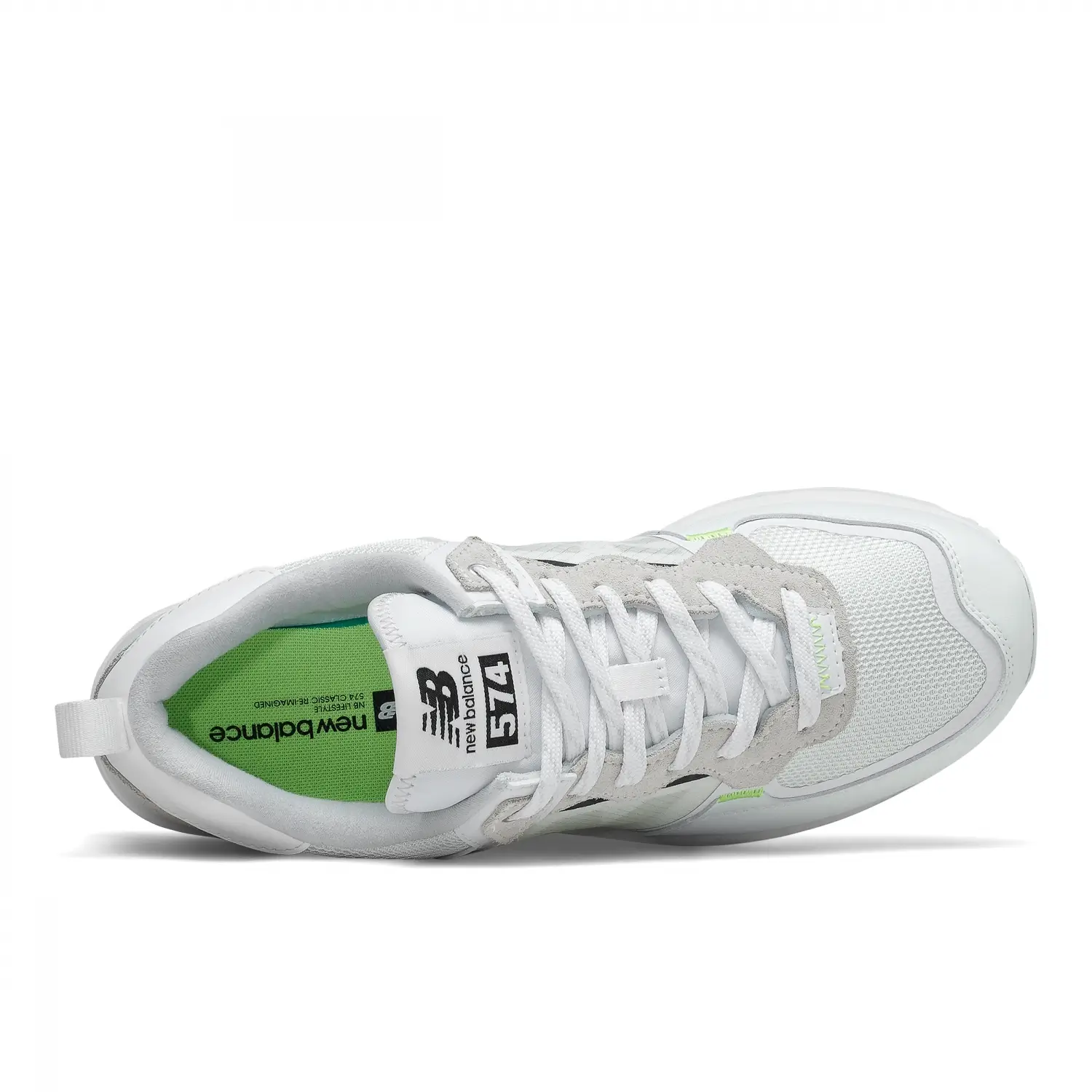 New Balance 574 Beyaz Erkek Günlük Ayakkabı - ML574IDE