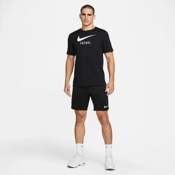 Nike Swoosh Football Siyah Erkek Tişört - DH3890-010