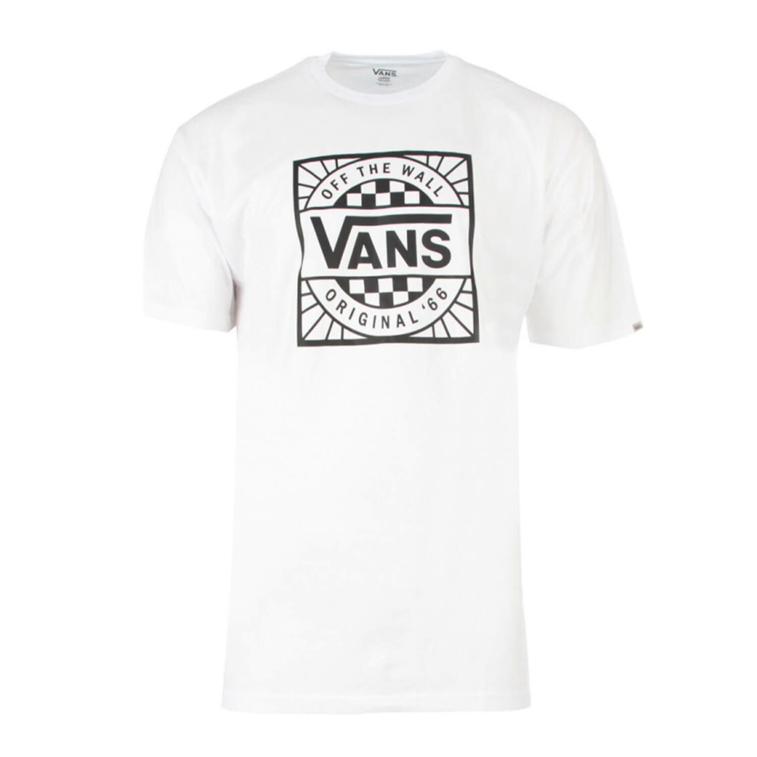 VANS Vans Original Boxed-B  Beyaz Erkek Tişört - VN0A5HMOWHT1